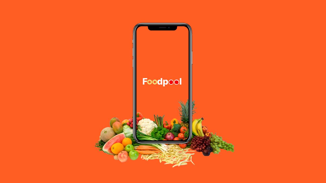 Home Screen for Foodpool App